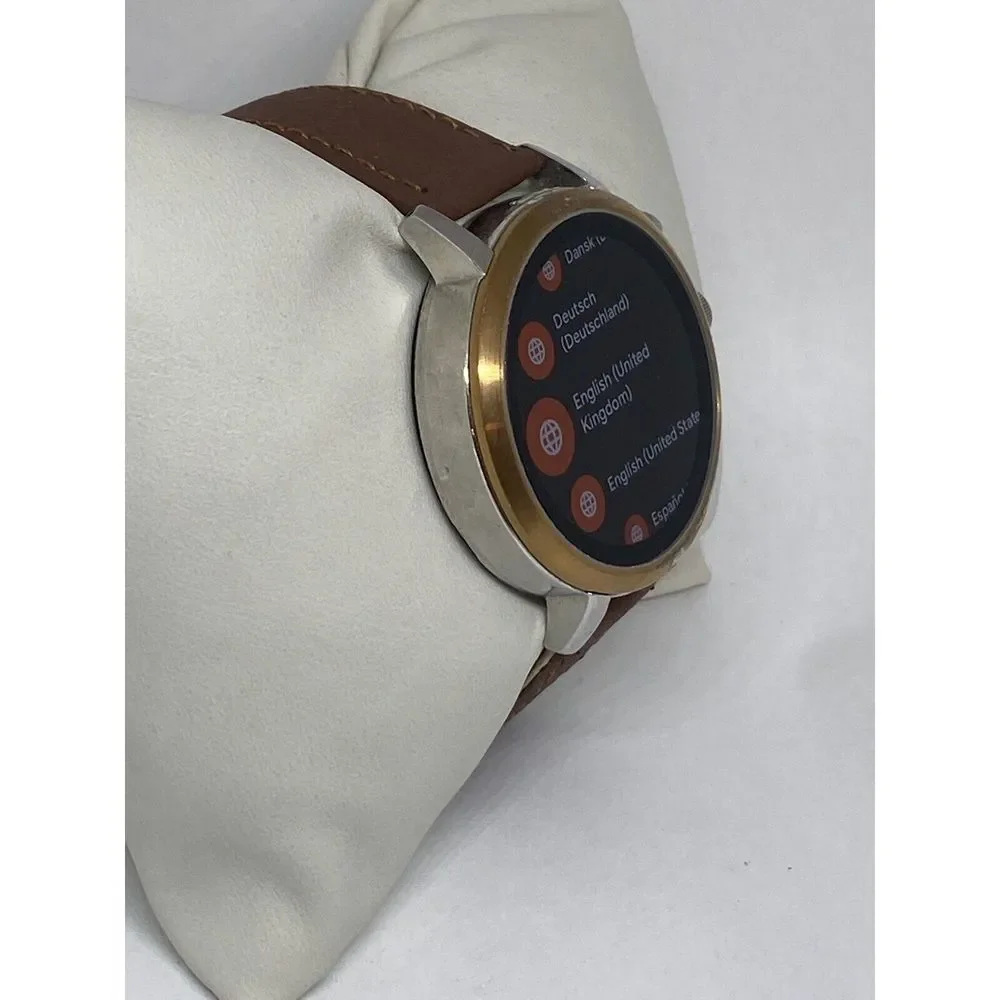 Fossil Gen 4 Authentic Digital Dial Smart Watch Custom Band FTW6016 DC88